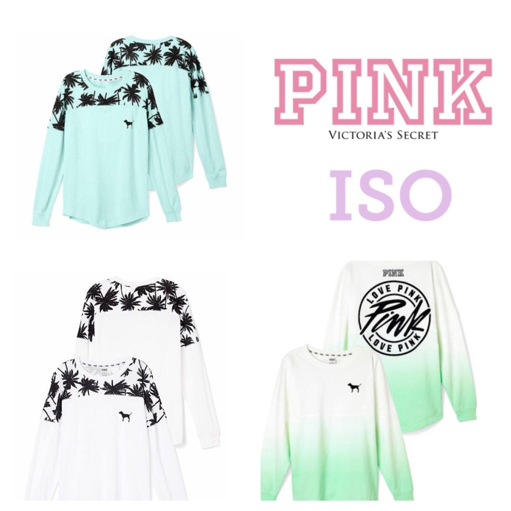 Victoria’s Secret PINK Campus Long Sleeve Shirt